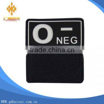 Top design cheapest pvc logo patch with custom design no minimum order