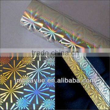 Hot bronzing foil with design/ hot stamping foil