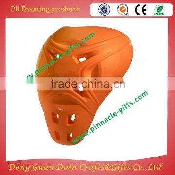 PU foaming sports protector with soft PU cover
