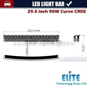 29.5 Inch 90w off Road Led Light Bar,car Accessory,led Driving Light,waterproof,SUV,ATV,4WD,truck,CE,IP67