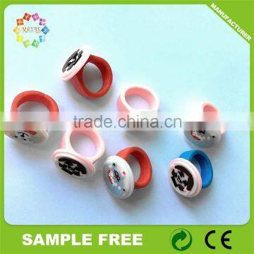 High Quality Hot Selling Soft Pvc Ring Jewelry