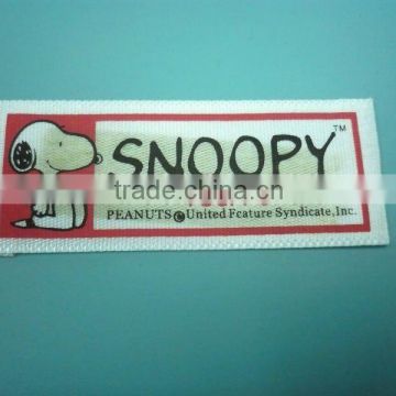 fashional cloth printed ribbon with cartoon dog