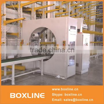 Automatic horizontal stretch packing machine