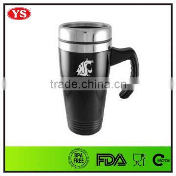 450ml Coated Starbucks Tumbler Stainless Steel Double Wall With Handle