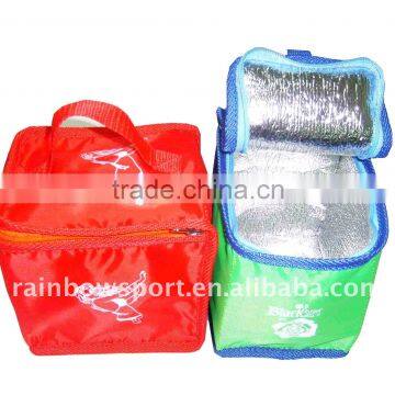 Nylon insulated ice bag for beer can