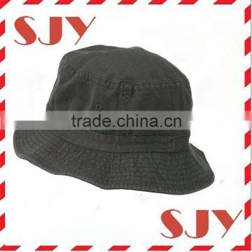 Custom Made Embroidery Dyed Bucket Hat photo-4