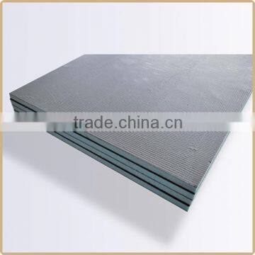 Wetroom slip resistant fiberglass mesh reinforced shower floor tile backer board