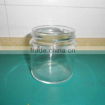 150ml clear glass spice and herb jar