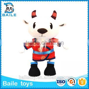 China manufacturer custom design plush goat anim toy