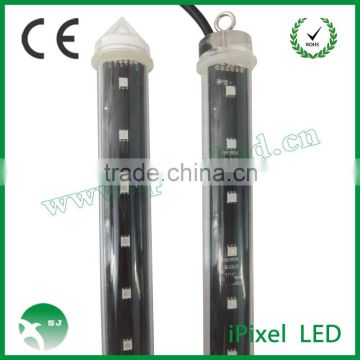 dmx LED 360 pixels vertical tube sticks,LED storm star light for disco decoration