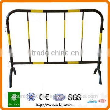 Factory Direct PVC Powder Coated Color Metal Crowd Control Barrier photo-2