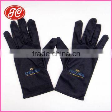 Microfiber jewelry gloves Black Jewelry Inspection Gloves