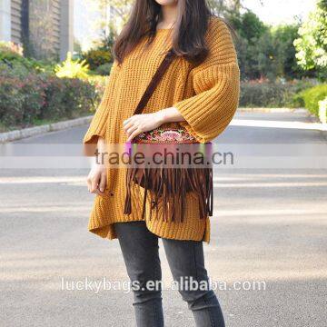Hot Sale Women Messenger Bags Cotton Handbags High Quality Women Embroidery & Ethnic Style Bag Vintage photo-3