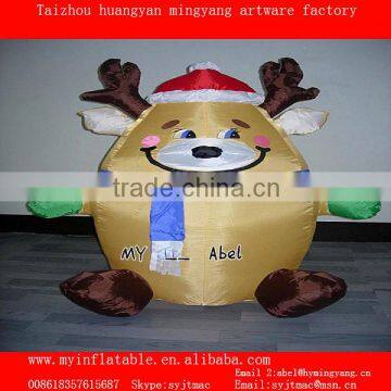 2014 christmas decorations inflatable cute reindeer