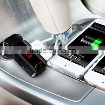 Car Handsfree Bluetooth FM Transmitter With Usb Charging Ports photo-4