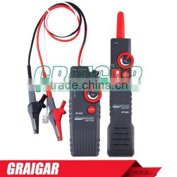 High & Low Voltage Wire Tracker NF-820 Underground Cable Finder Anti-Interference Wire Tracker RJ45 RJ11 BNC Tester