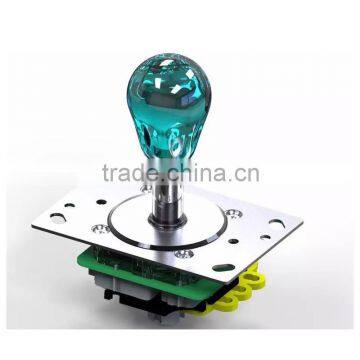 crystal Plastic Alloy Top 8 Way Joystick for Arcade Competition Games
