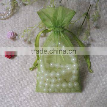 wholesale cheap fancy jewelry organza bags for promotional gifts