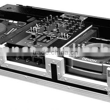 ATA COFFIN FOR TWO DENON DNS1000/DNS3000 CD PLAYERS AND DNX300 MIXER WITH WHEELS