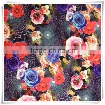 Polyester Knit Air Layer Printed Fabric