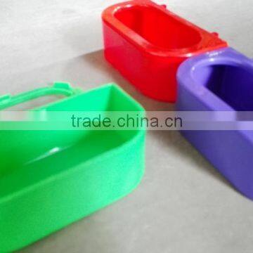 Hot Selling Red+White Chicken Chicks Hen Feeder And Liter Poultry Drinker Waterer Plastic photo-6