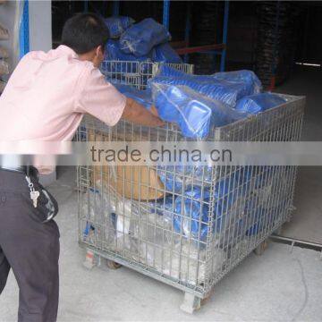 Metal Foldable Cage Pallets for Storage Use
