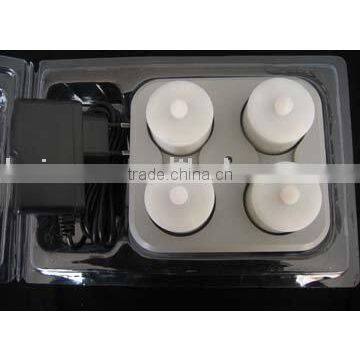 Rechargeable led candle set