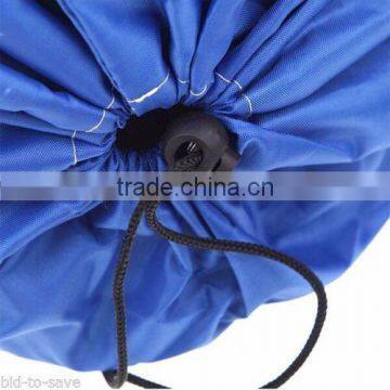 21-24 Ft Waterproof Heavy Duty Fabric Trailerable Pontoon Boat Cover Blue Color photo-2