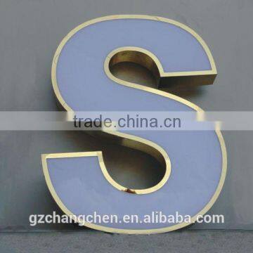 Custom acrylic 3D letters light box