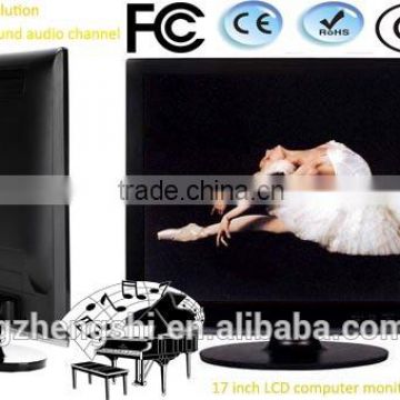 17''/17inch commercial/home LCD computor monitor /1080P professional 17'' full HD LCD/LED PC display/screen