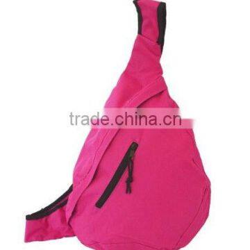 Promotional Triangle City Bag Polyester Rucksack Backpack