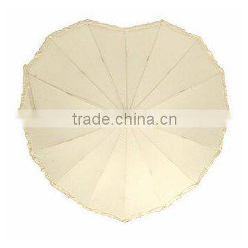 Frilled Heart Shaped Umbrella photo-3