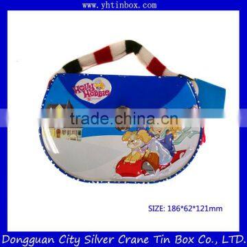 Christmas candy tin box/gift tin box for children/candy tin box