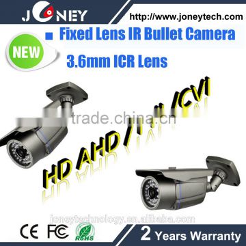 3.6mm Fixed Lens Cheap Weatherproof CCtv IR Bullet Camera