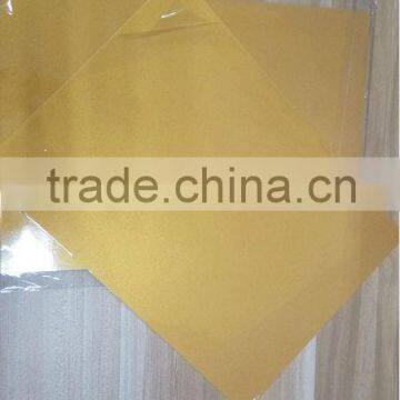 The inkjet lamination 0.3 mm gold pvc film