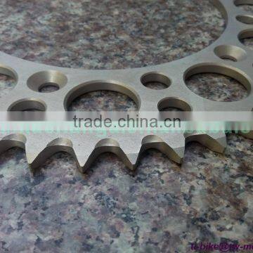 Titanium Motor Bike Chain Ring Customized Titanium Motor Bicycle Chain Ring High Quality Titanium Motorbike Bicycle Chain-ring photo-5