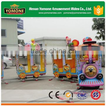 Cheap price amusement park mini train, cartoon thomas train for sale