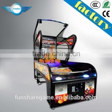 Luxury Amusement Center Hoop Fever Basketball Game For Sale