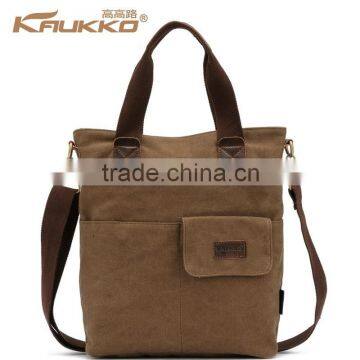 Fashion Tablet Messenger Bag Hand Carry Bag Canvas Shoulder Bag Cross Body Bag Mens Handbag Laptop Sling Bag 3 Colors