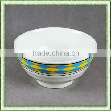 Assorted Round Melamine Thread Bowl