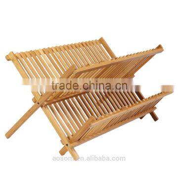 Better Housewares Bamboo Dish Rack Drainer Dry Rack