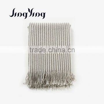 Best Sale Stripe Patterns Acrylic Thermal Home/hotel Blanket