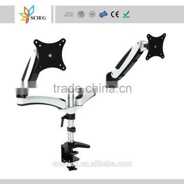 Aluminum Structure desk bracket monitor arm monitor mounts