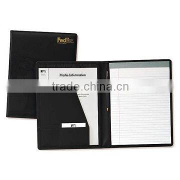 Hot Selling Custom Leather Folder/PU Portfolio/file Folder With LOGO photo-3