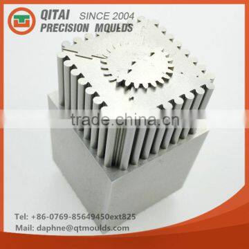 EDM processing stamping MOLD component/ cnc milling mold component/2016 QITAI high precision CNC machining