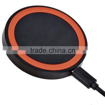 Stylish Mini Qi Standard Wireless Charging Pad Single Coil Qi Charger For Qi-Enabled Phones photo-5