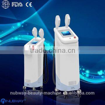 Spa Touch 2 Handpieces SHR Laser Hair Removal Machine CE Approval