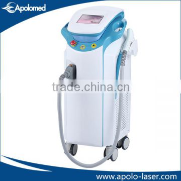 Woman arm and leg hair removal 808 nm diode laser