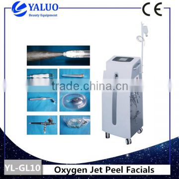 Hyperbaric YL-GL10 Oxygen Jet Peel Machine For Dark Circle Removal Facial Oxygen Machine