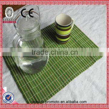 Chinese wholesale 10x10cm square bamboo table place mat